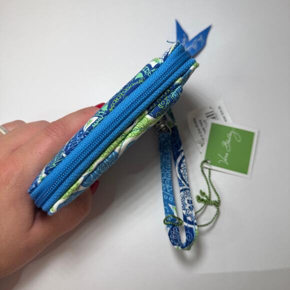 Vera Bradley Doodle Daisy Floral Print All In One Wristlet Wallet NWT - Picture 5 of 5